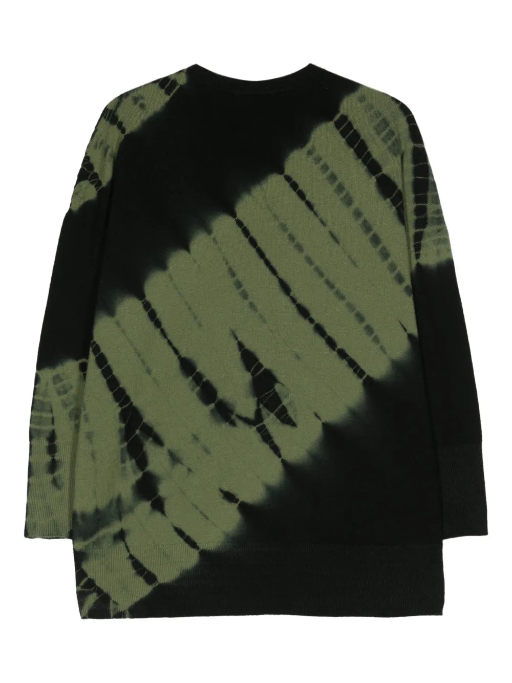 Tesuji Yoroidan Shibori Diagonal-Pattern Cashmere Jumper
