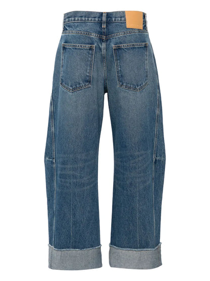 Relaxed Lasso Wide-Leg Jeans