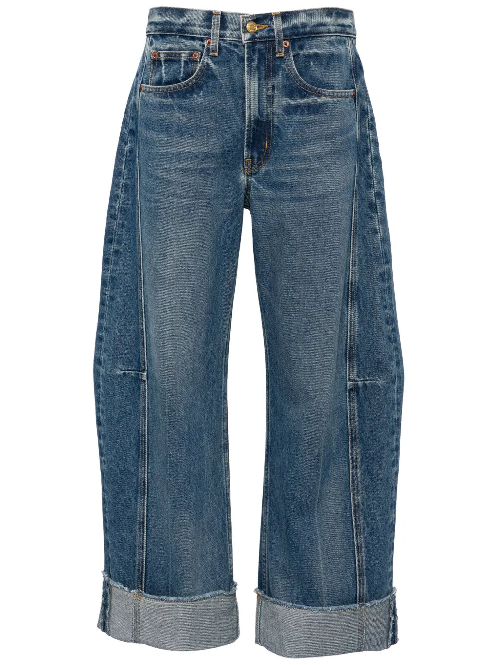 Relaxed Lasso Wide-Leg Jeans