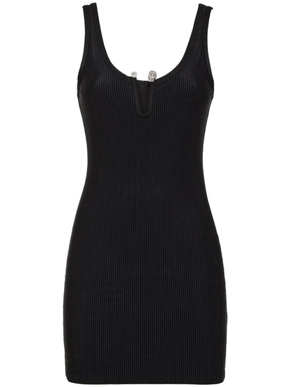 Pierced Mini Dress
