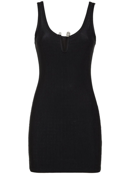 Pierced Mini Dress
