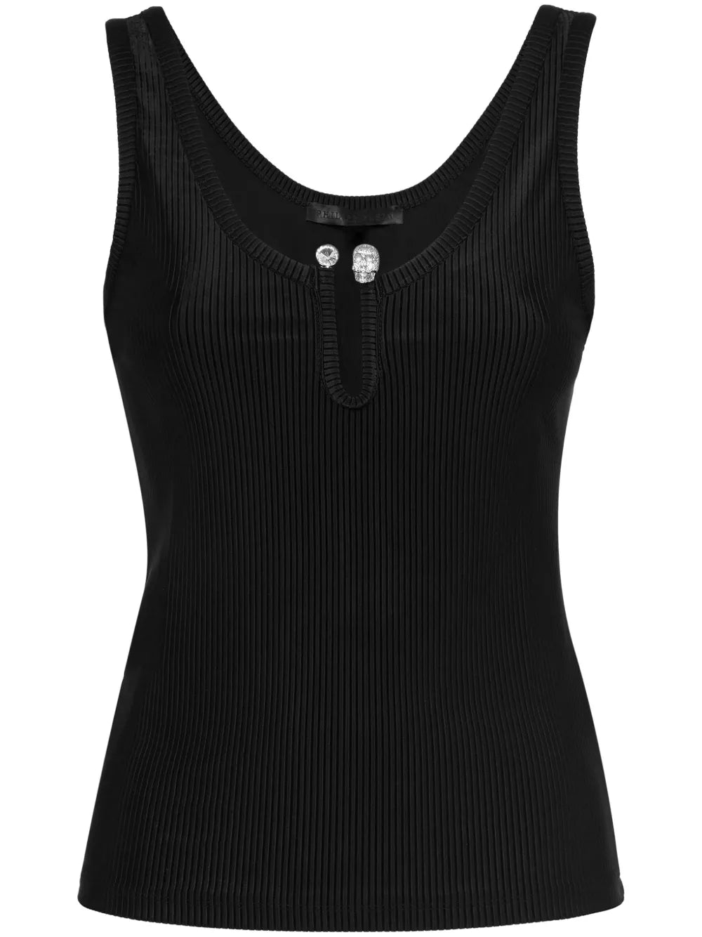 Pierced Sleeveless Top