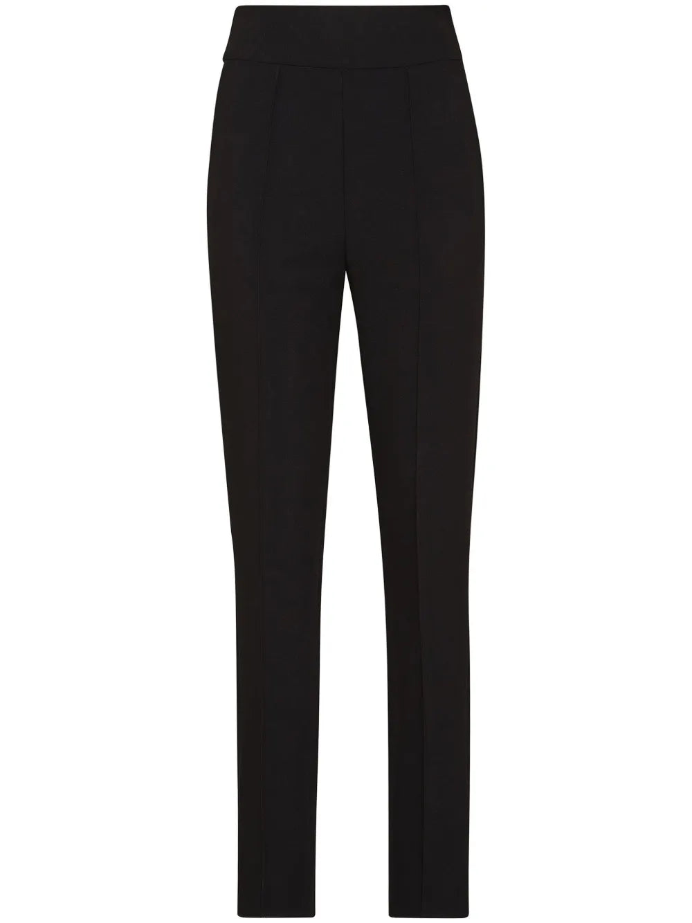 Slim-Cut Crepe Trousers