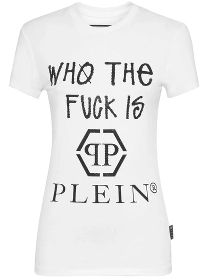 Logo Lettering Cotton T-Shirt