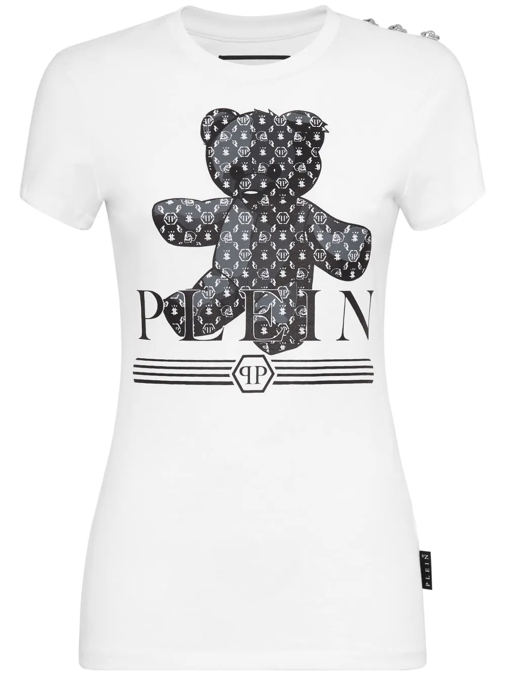 Teddy Bear-Print Cotton T-Shirt