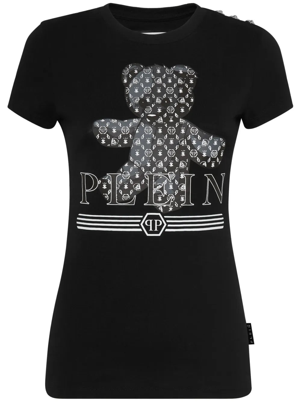 Teddy Bear-Print Cotton T-Shirt