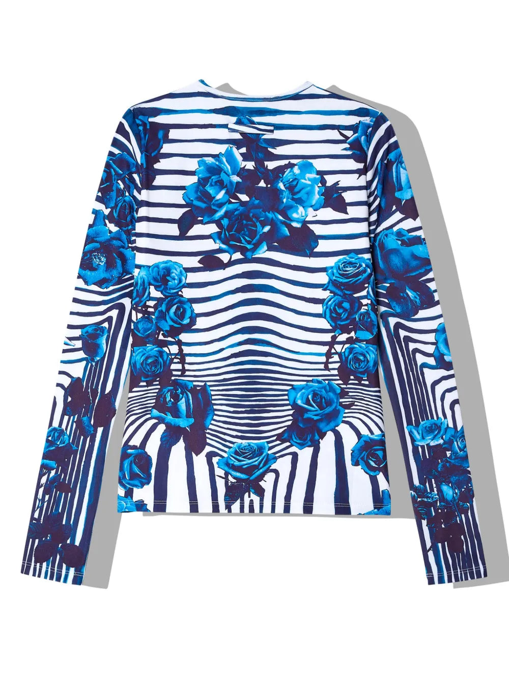 Morphing Floral-Print Top