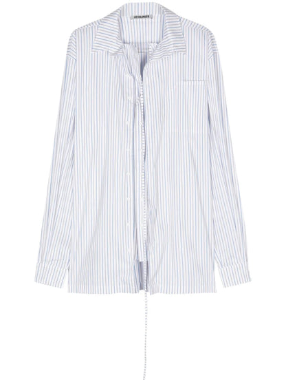 Textured Striped Shirt