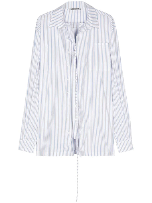 Textured Striped Shirt