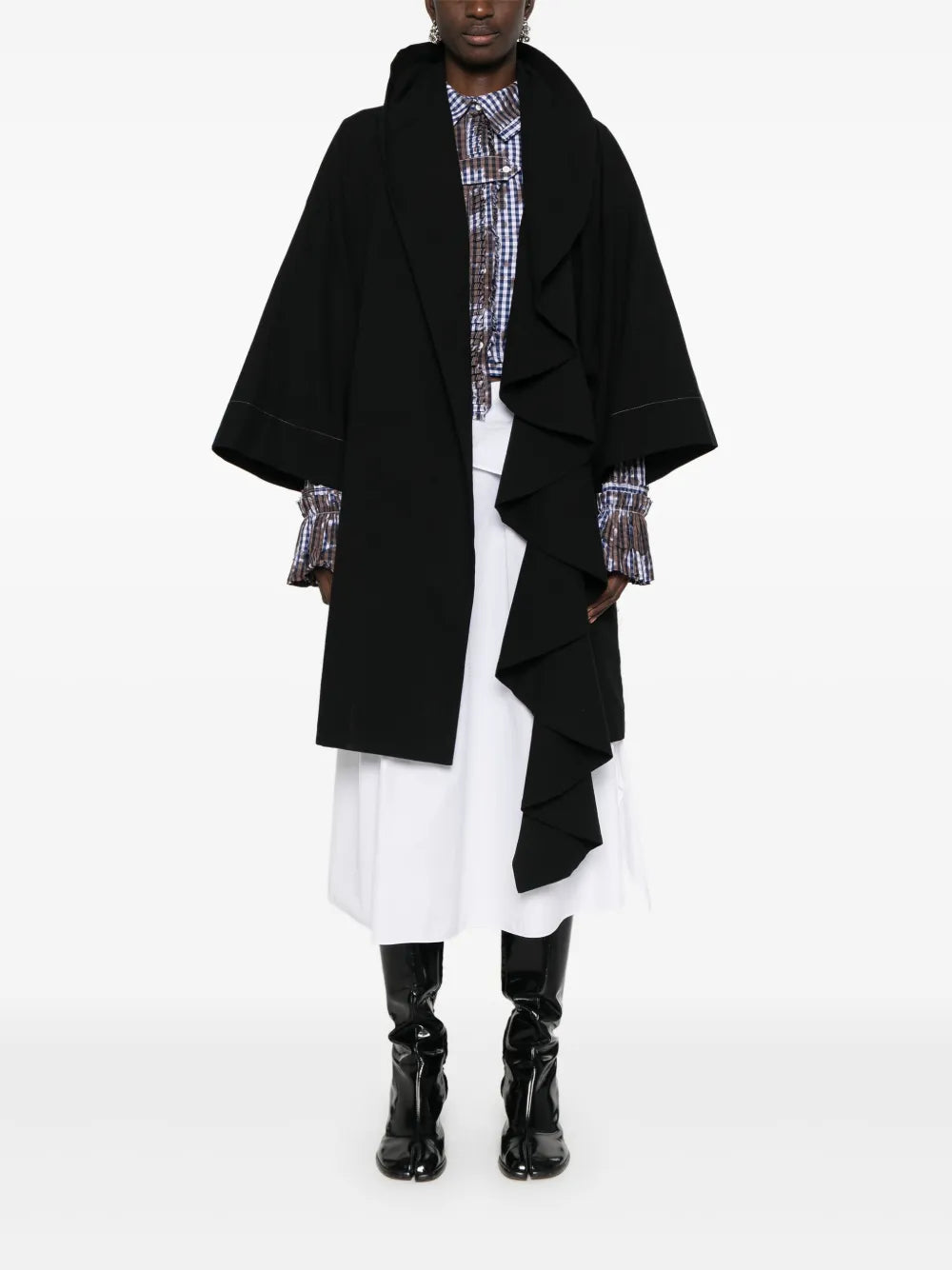 Open-Front Textured Jacket