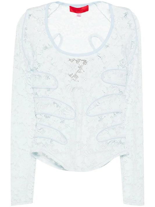 Seraph Floral-Lace Top