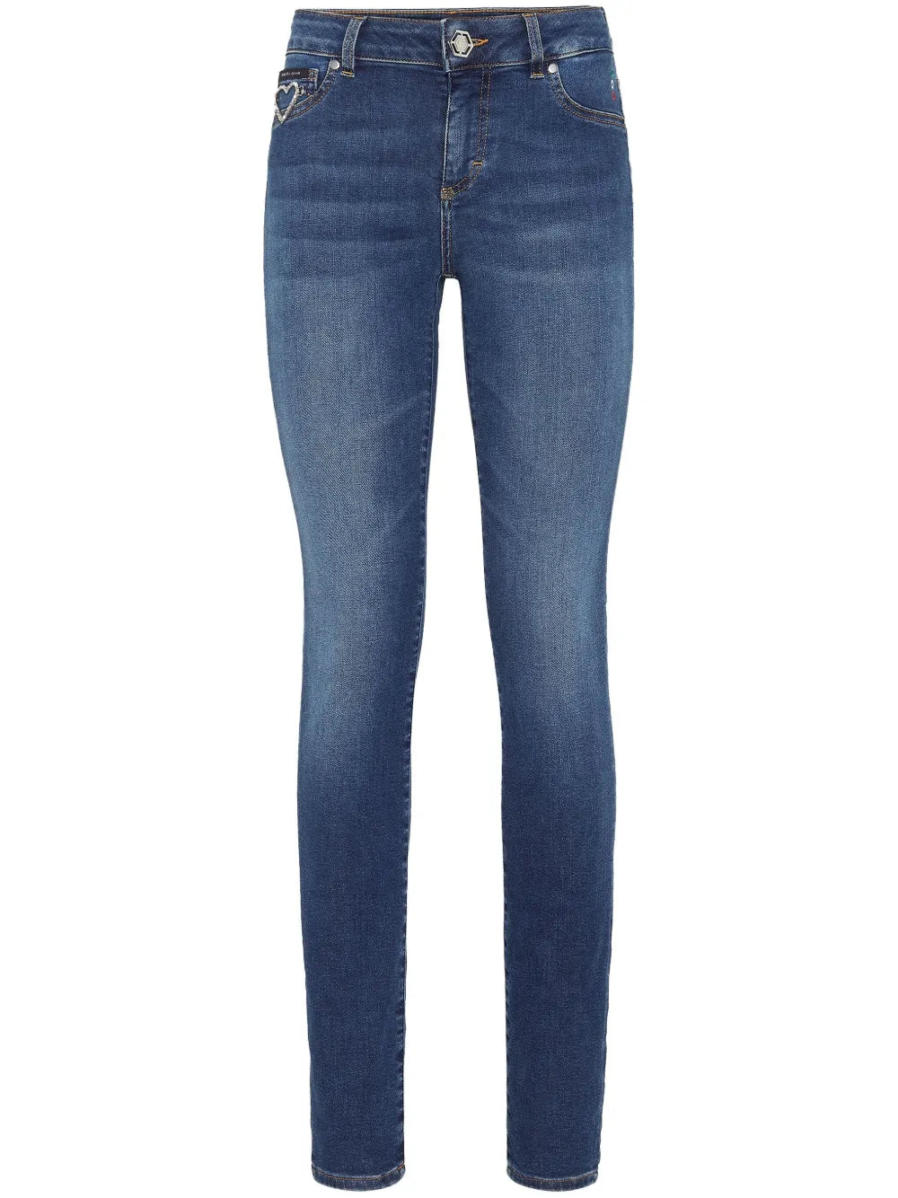 Logo-Appliqué Skinny Jeans