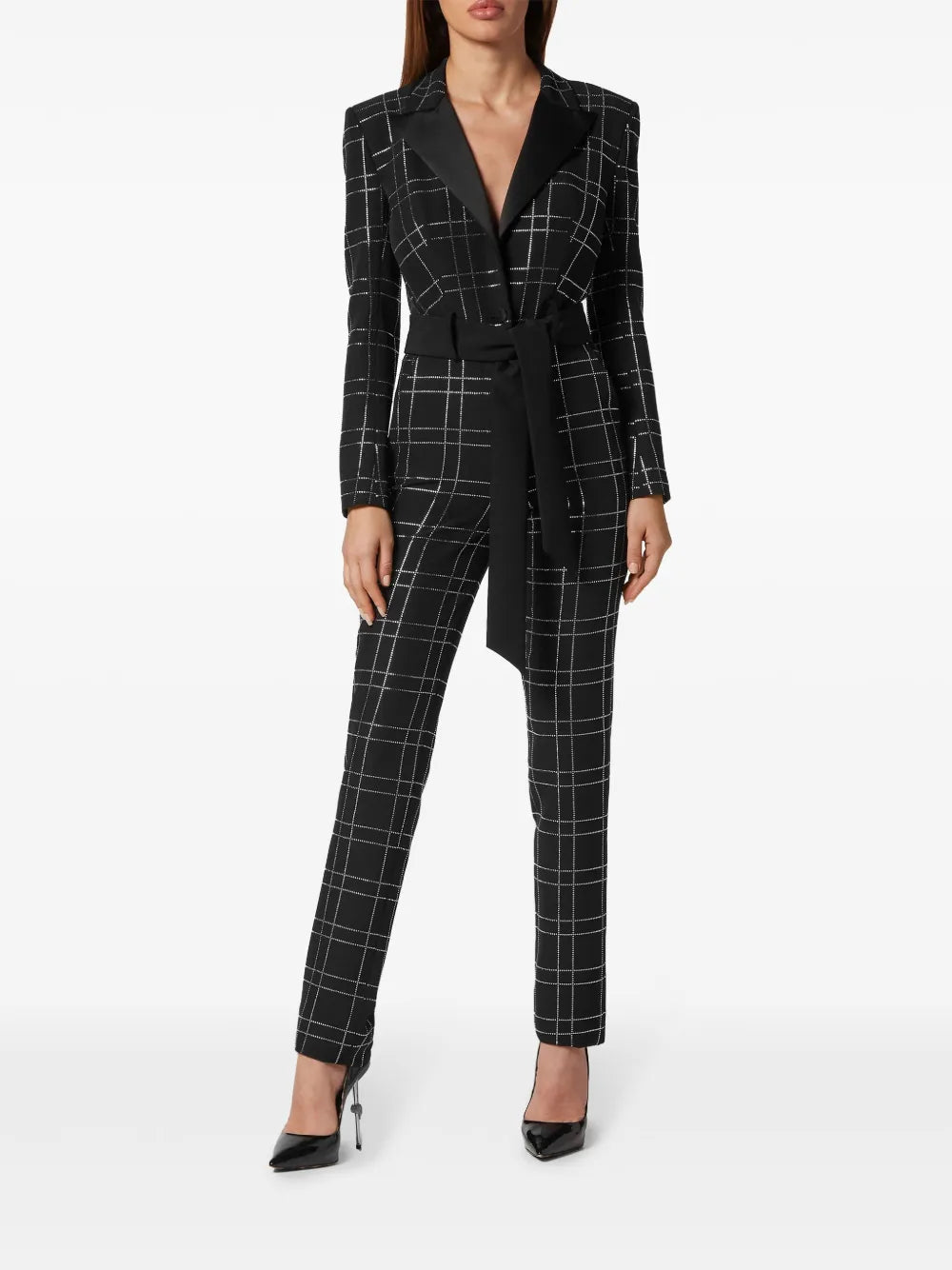 Cady Strass Cut-Out Jumpsuit