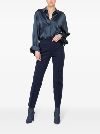Straight-Leg Trousers