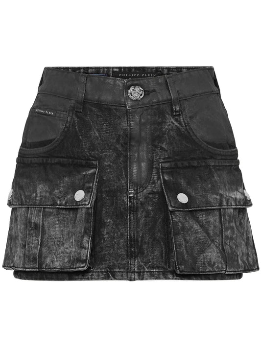 Denim Mini Skirt