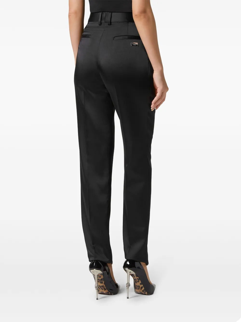 Tailored Satin Trousers