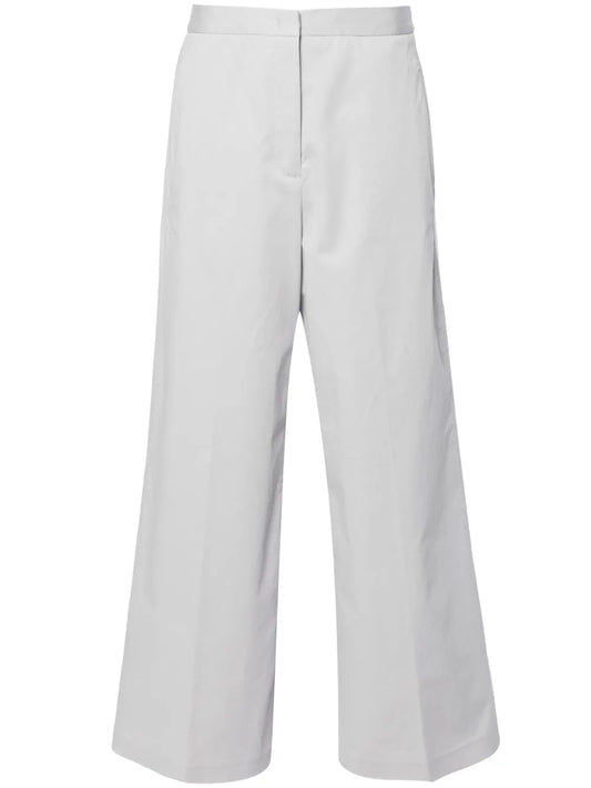 Wide-Leg Tailored Trousers