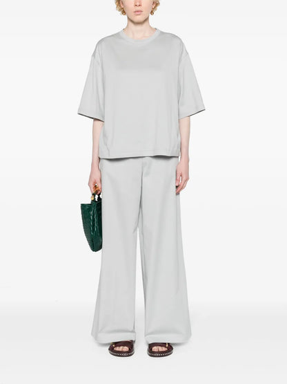 Wide-Leg Tailored Trousers