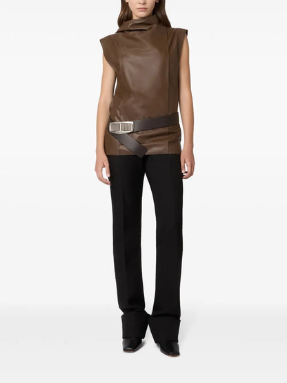 Leather Top