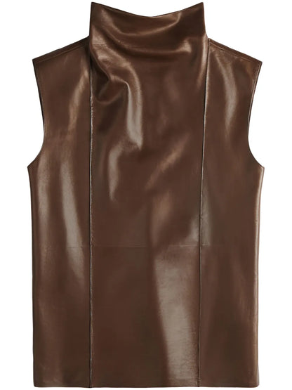 Leather Top