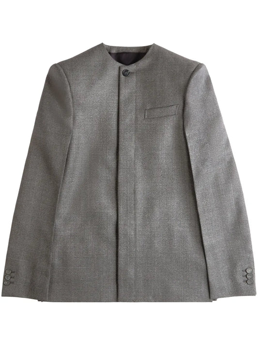 Collarless Blazer