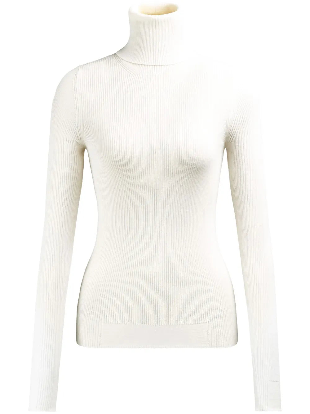 Roll-Neck Ribbed-Knit Jumper