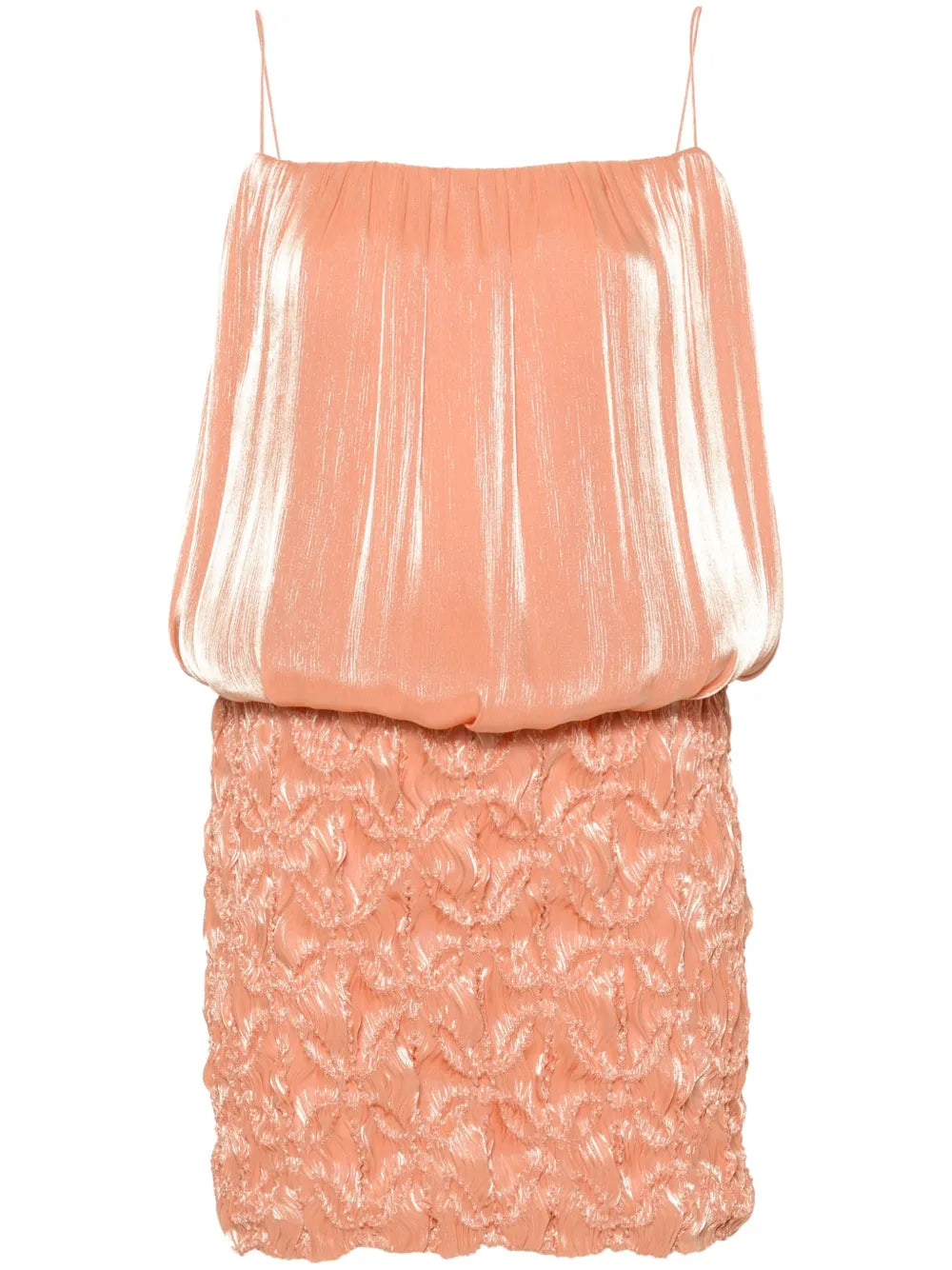 Tema Lurex-Detail Mini Dress