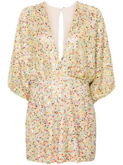 Bruna Sequinned Mini Dress