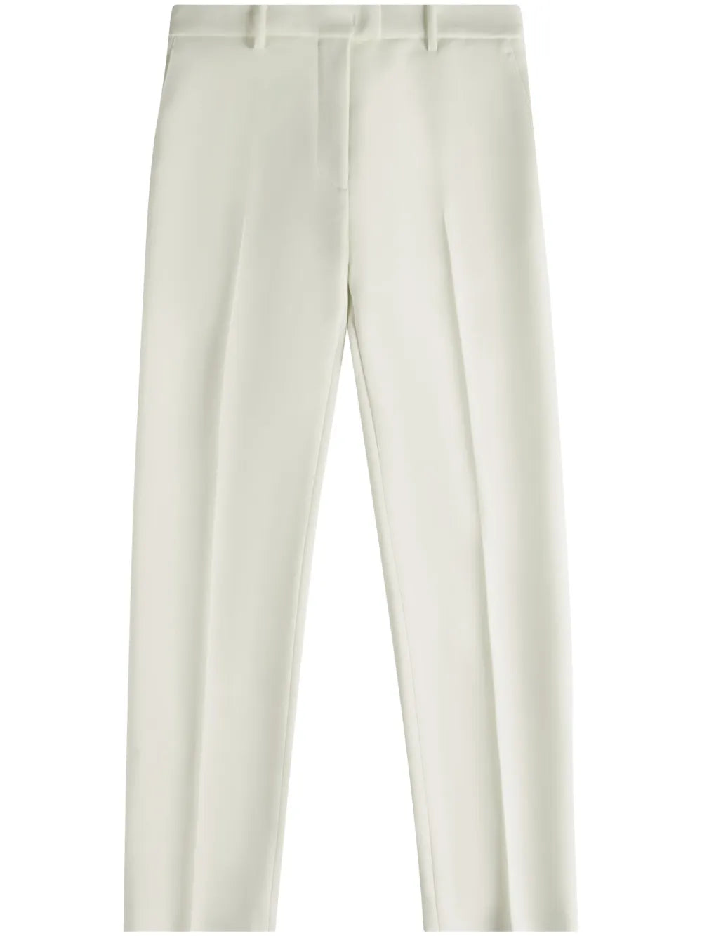 Leather-Detail Trousers