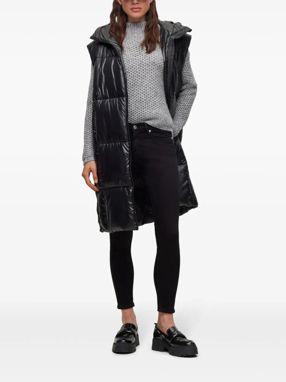 Slim Cut Cotton Trousers