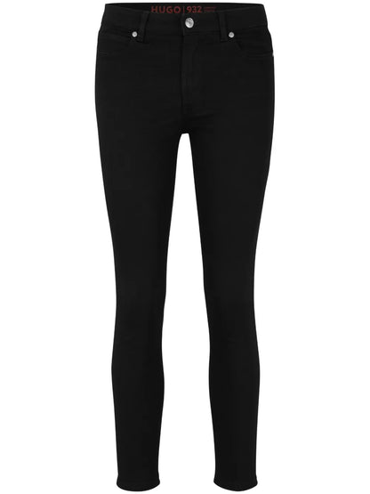 Slim Cut Cotton Trousers