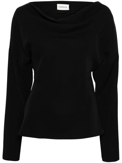 Cowl-Neck Blouse