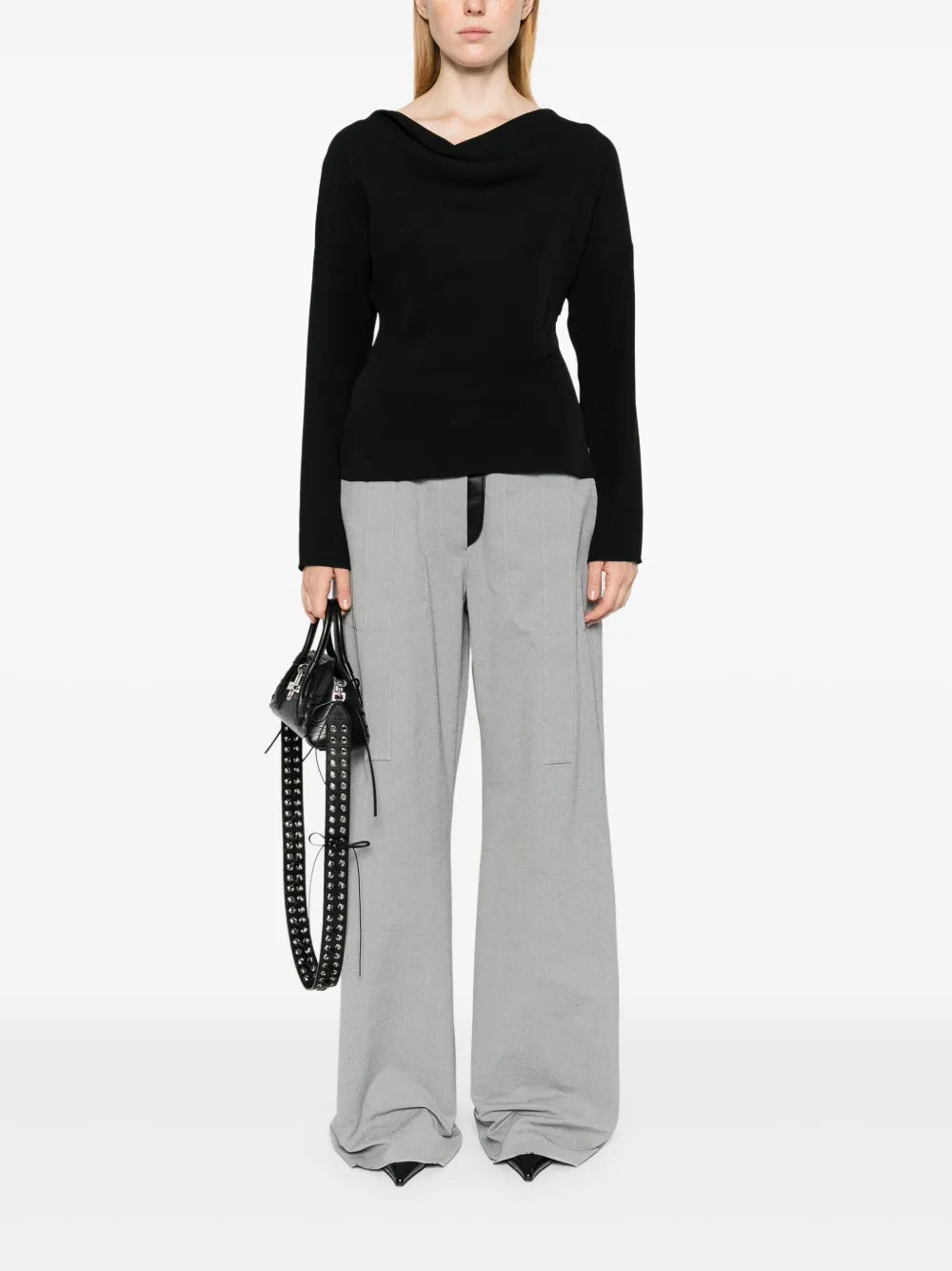 Cowl-Neck Blouse