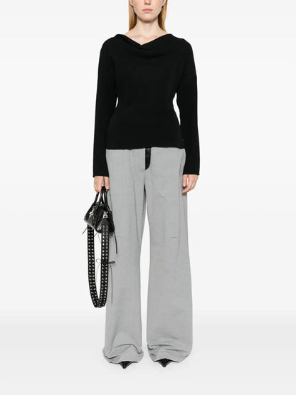 Cowl-Neck Blouse