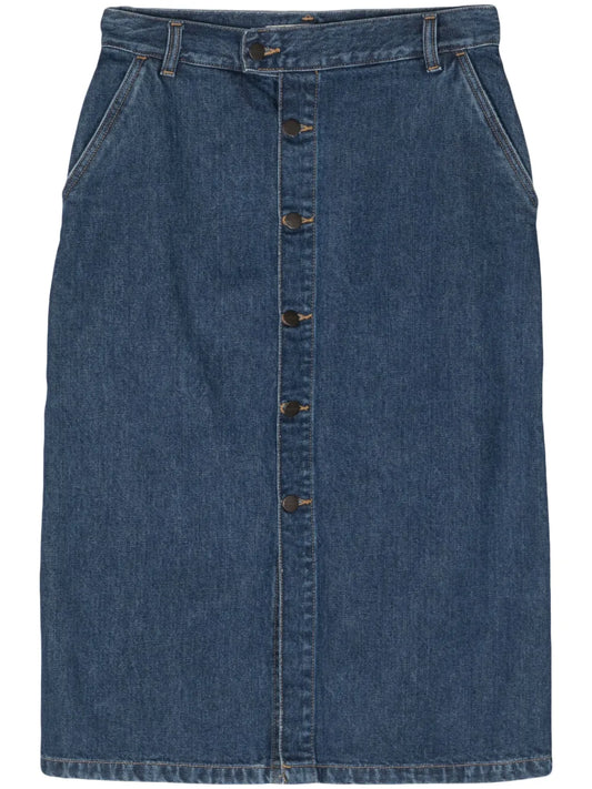 Colby Denim Midi Shirt