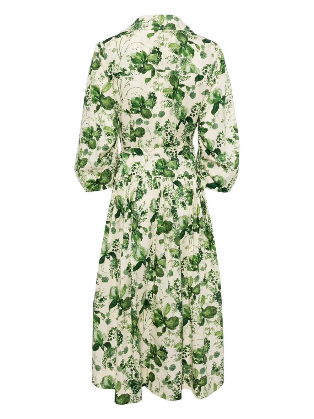 Raya Botanical-Print Cotton Dress
