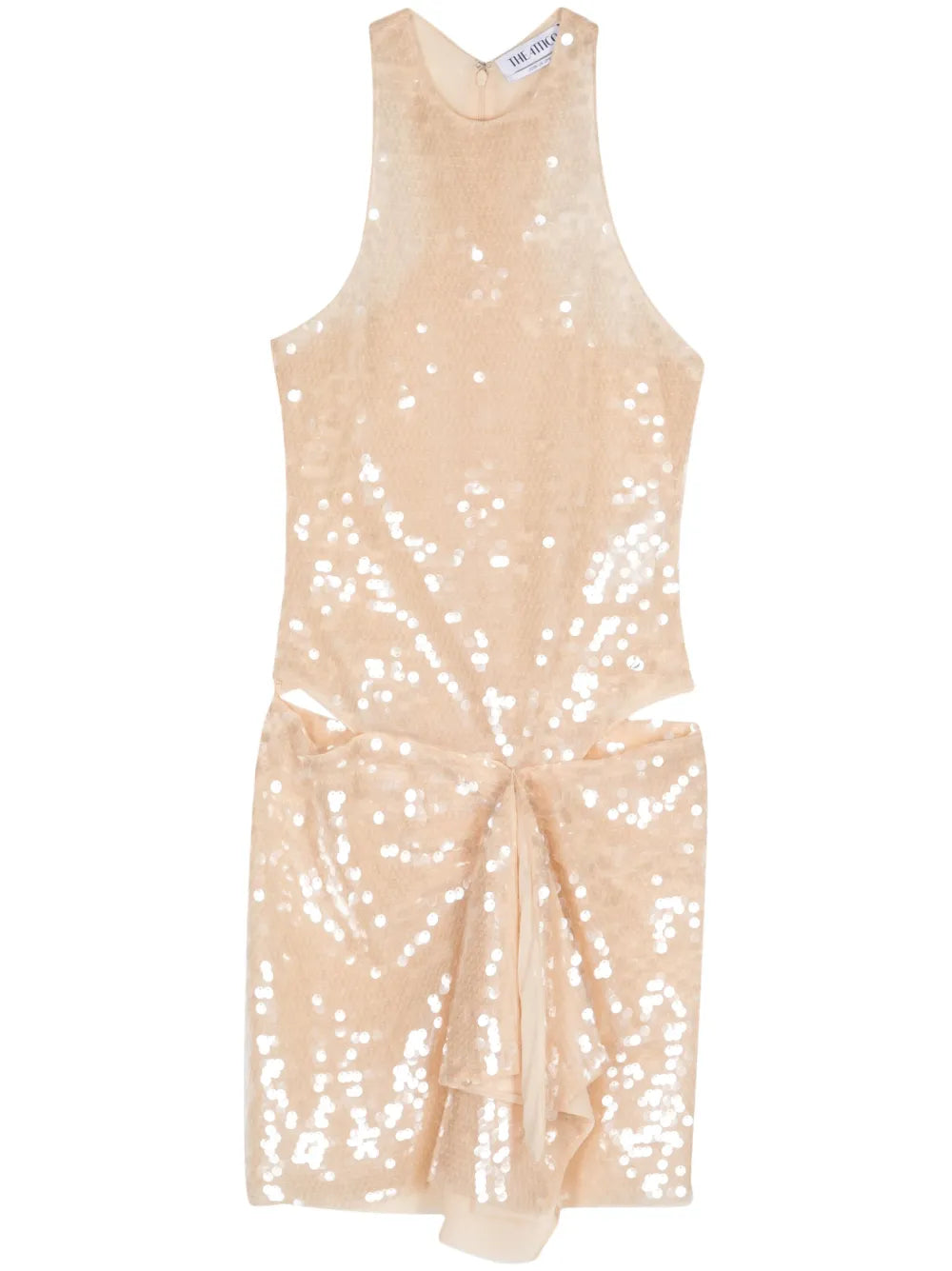 Sequin-Embellished Mini Dress