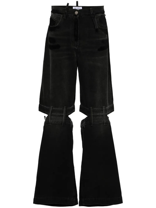 Lunghi High-Rise Wide-Leg Jeans