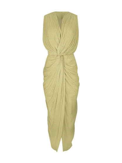 Franca Draped Midi Dress