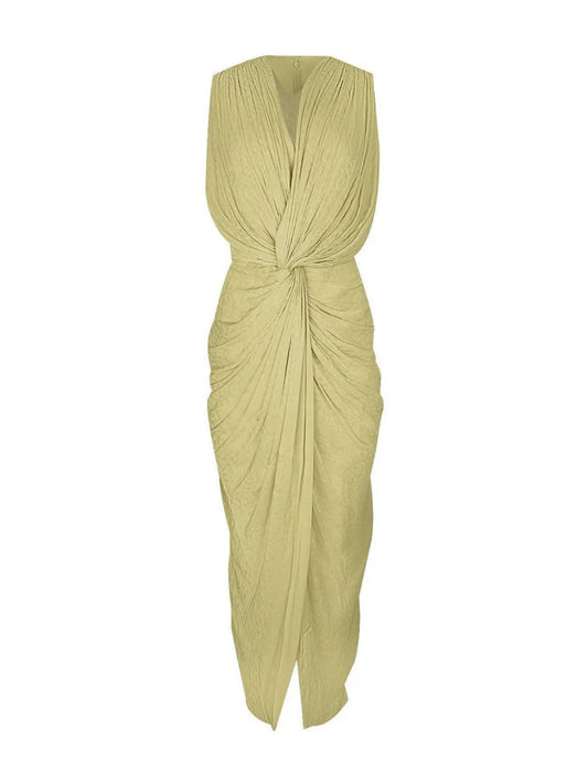Franca Draped Midi Dress