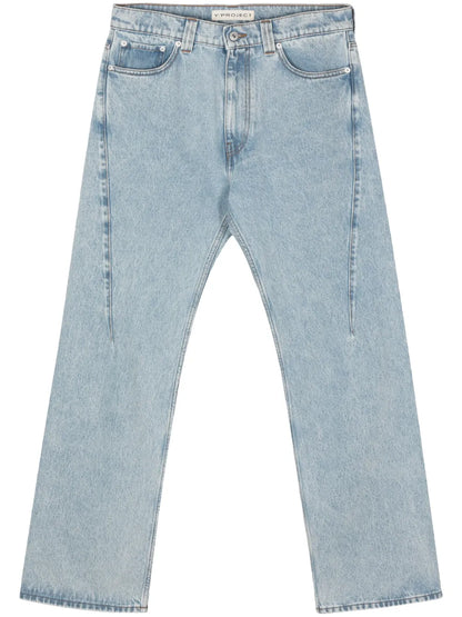 Evergreen Wire Straight-Leg Jeans