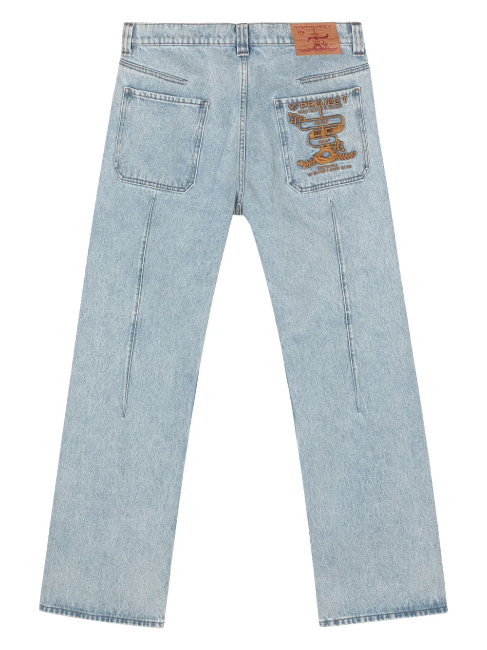 Evergreen Wire Straight-Leg Jeans