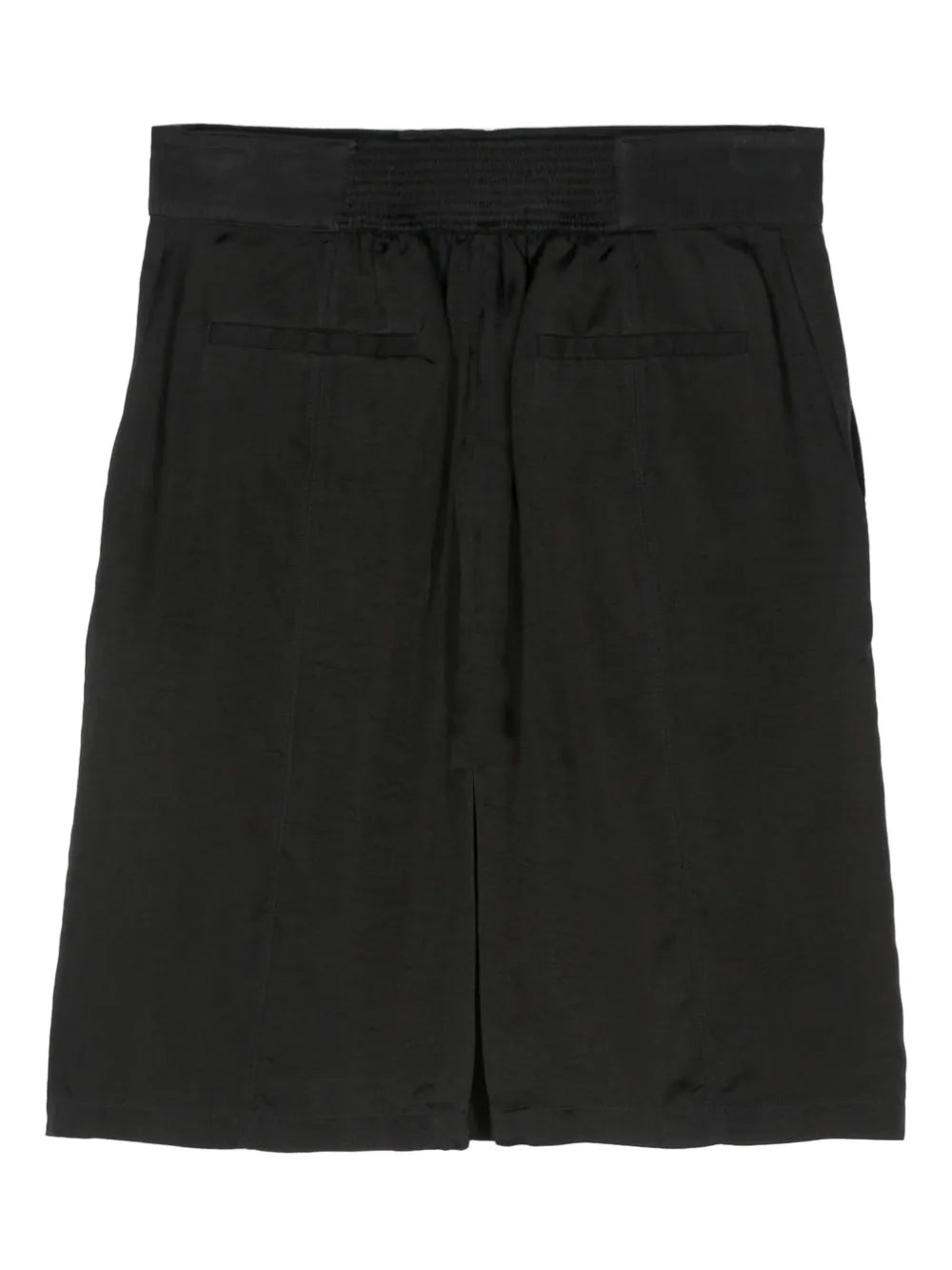 Twill-Weave Mini Skirt
