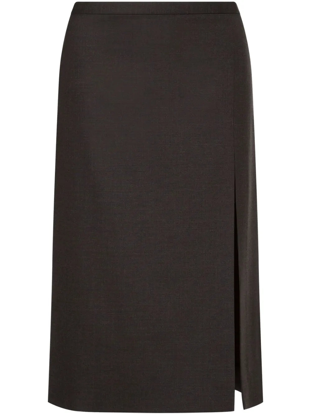 High-Waisted Straight Skirt