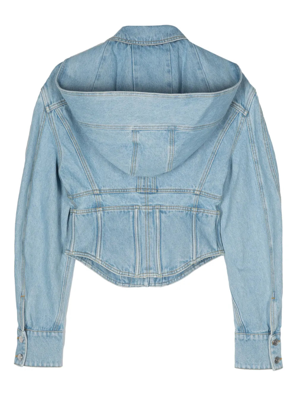 Hooded Denim Jacket