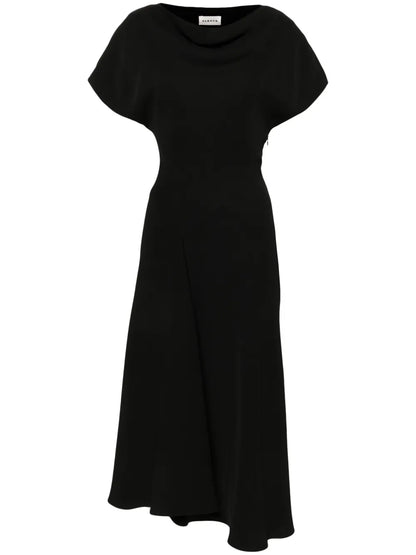 Flared Cady Maxi Dress