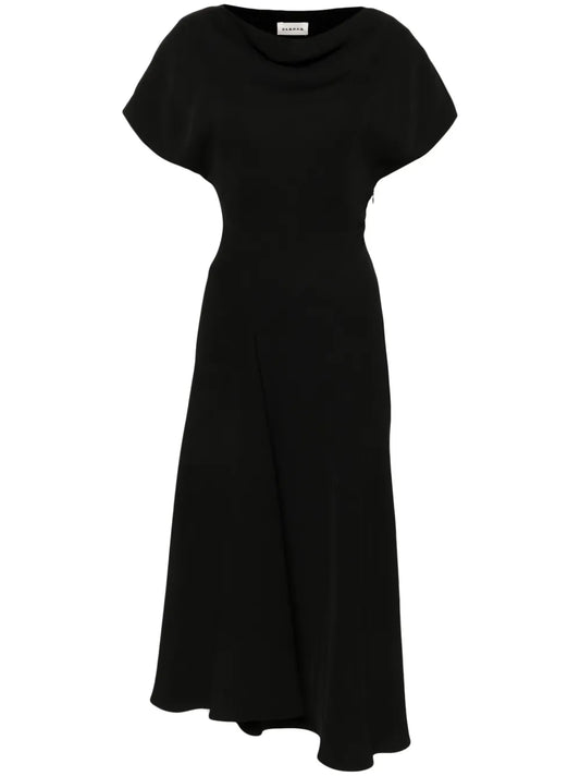 Flared Cady Maxi Dress