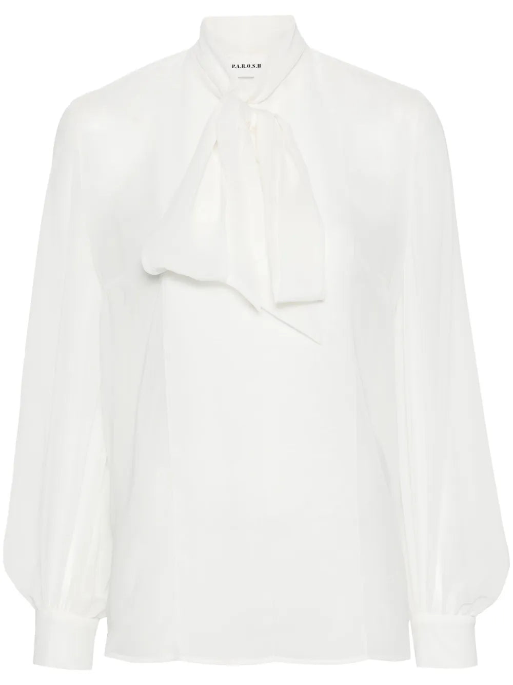 Tied-Neck Blouse