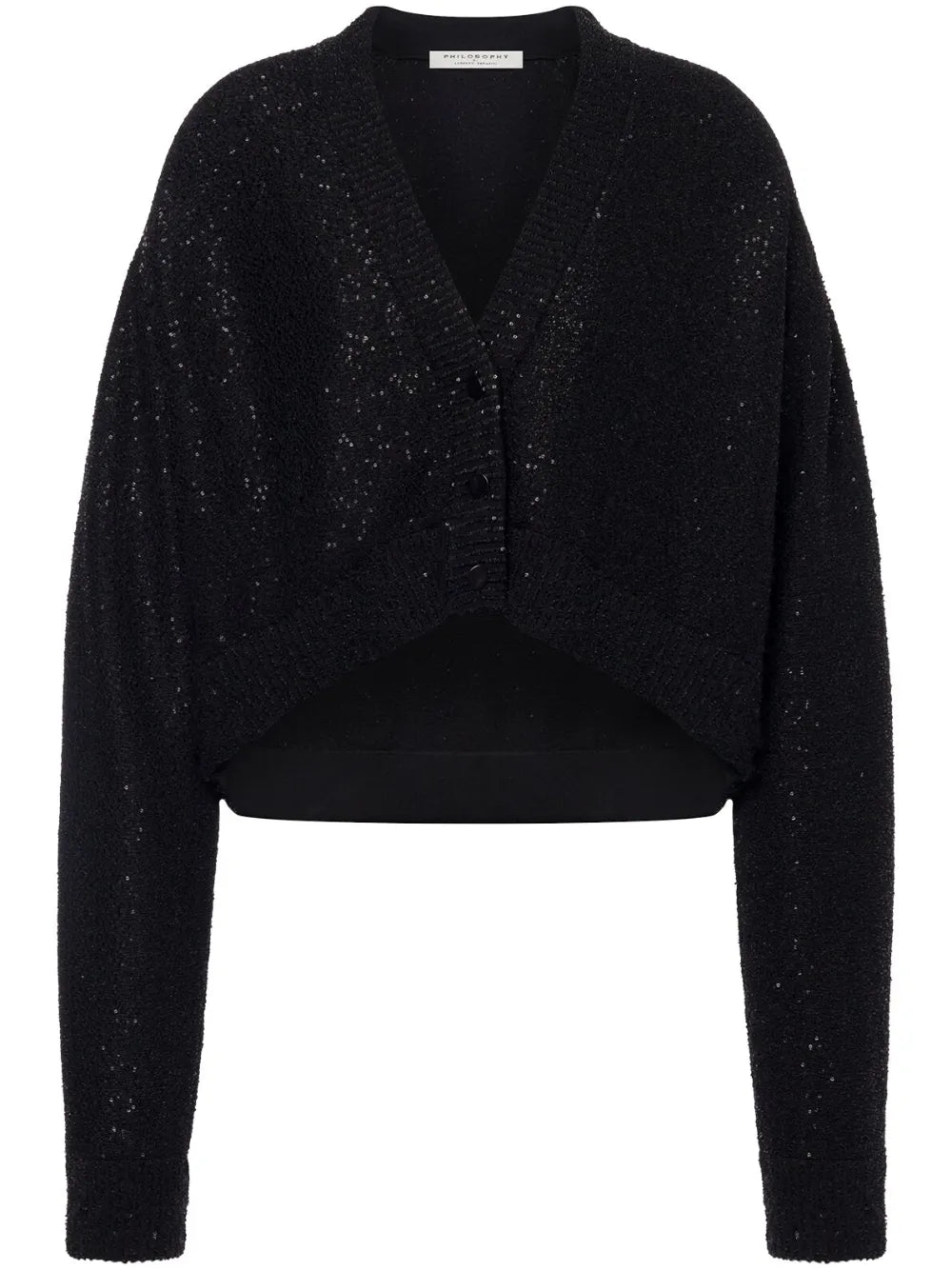 V-Neck Sequinned Cardigan