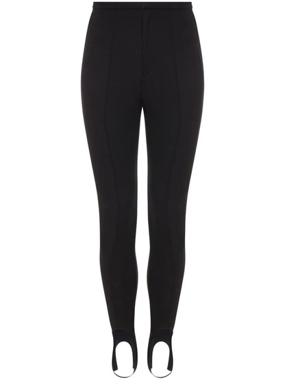 Raised-Seam High-Waist Leggings